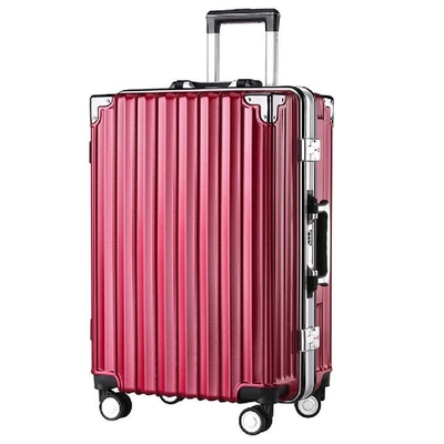 Custom Pc Carry On Baggage Suitcase Boarding Trolley Luggage With Password Lock