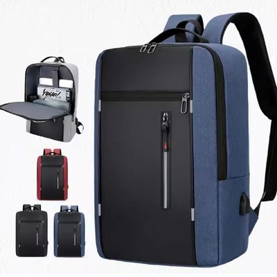 Polyester Man Double Shoulder Sports Notebook Bag Computer Laptop Backpack