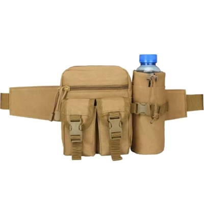 Detachable 800D Oxford Military Fanny Packs With Water Bottle Holder