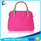 Canvas Womens Tote Bags Romantic Pink Color Suitable For Promotional Gift