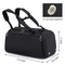 Large Capacity Custom Waterproof Sport Gym Travel Duffel Bag With Shoe Compartment
