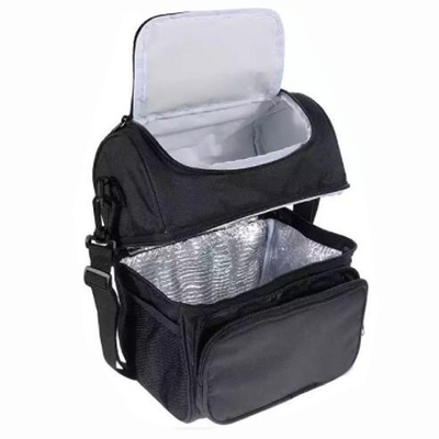 Picnic Insulated Cooler Bags With Adjustable Shoulder Strap Carrying Lunch Box