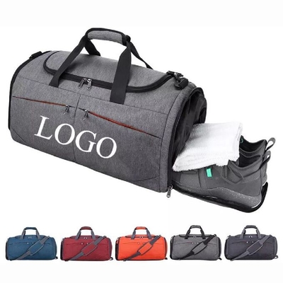 Custom Logo 45l Waterproof Duffel Bag Gym Bag Sport Fitness With Shoe Compartment