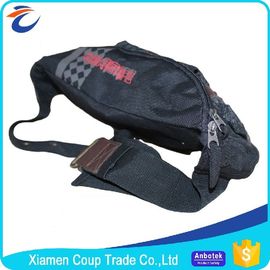 Polyester Sports Mens Waist Bag / Running Waist Bag Customized Color 36x16x2 Cm Size