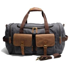 Non - Toxic Custom Canvas Bags / Portable Travel Bag Long Service Life