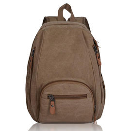 Water Resistant Trail Hiking Backpack Waterproof Canvas Bag Custom Design