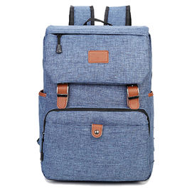 Durable Linen Nylon Travel Hiking Backpack / Outdoor Laptop Backpack