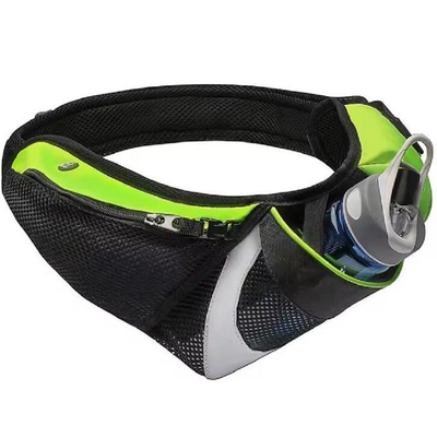 Breathable Running Belt Waist Pack With Water Bottle Holder Waist Bag