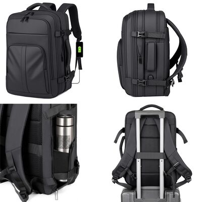 Anti-Theft Oxford Laptop Backpack LD3882 15.6 Inch USB Charging Business Daypack
