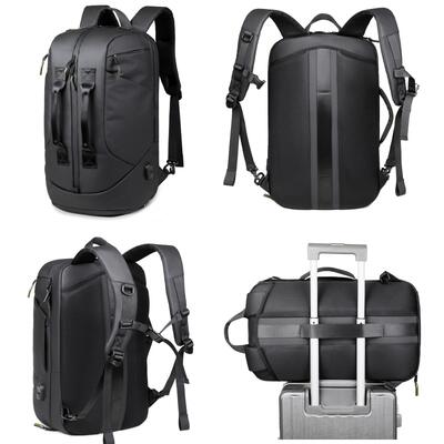 Extra-Roomy Oxford Laptop Backpack LD9906 15.6 Inch Tall Business Travel Bag Custom Logo