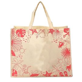 Custom Printed Non Woven Reusable Bags Eco Friendly Grocery Tote Promotional