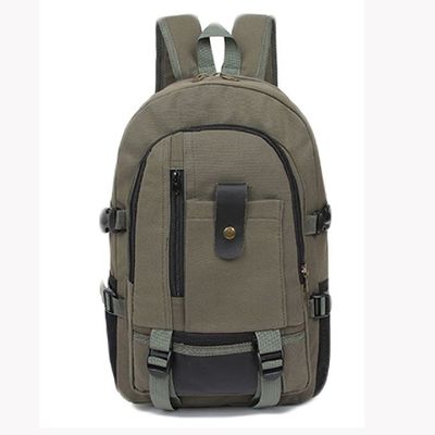OEM ODM Canvas College Bookbags For Teenagers