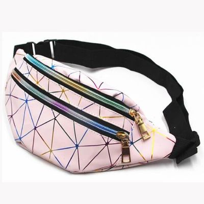Unisex Geometric Laser Sports Chest Bag ODM For Travel