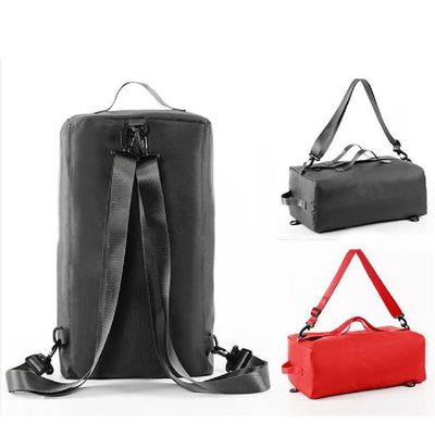 Black / Gray Custom Travel Luggage Sports Gym Water Resistant Bag