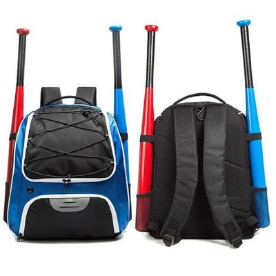 Softball Helment Seperate Shoe Compartment Baseball Bat Bag Backpack