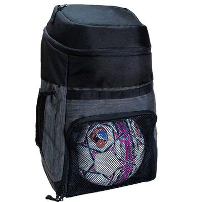 OEM Casual Polyester Soccer Ball Backpack With Mesh Pockets