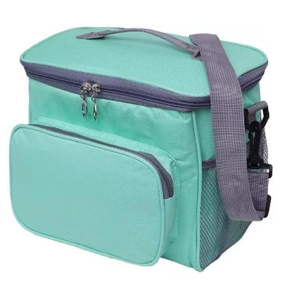 Custom PEVA Inner Canvas Insulated Cooler Lunch Bag