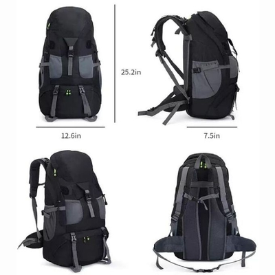 50l Outdoor Touring Hiking Camping Backpack Lightweight Frameless