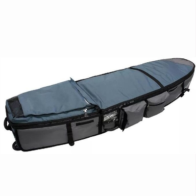 Wheeled Surfboard Sports Travel Bag For 2-4 Shortboards