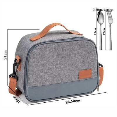 Students Insulated Cooler Bags Lunch Pack For Camping / School