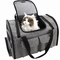 Custom Logo Outdoor Pet Carrier Travel Bag Breathable Multi Pocket