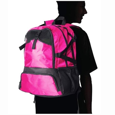 Custom Sports Backpack Bag For Basketball, Volleyball &amp; Football Includes Separate Shoes And Ball Compartment