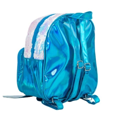 Customized Logo Waterproof Mermaid Blue Duffel Bags Kids School Bags Backpack