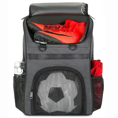 Shoe Compartment Custom Sports Bags For Gym Basketball Volleyball Soccer Training