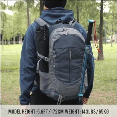 Lightweight Water Resistant Outdoor Sports Travel Hiking Backpack With Rain Cover