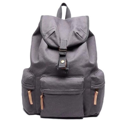 Camera Retro Large Outdoor Travel Canvas Backpack