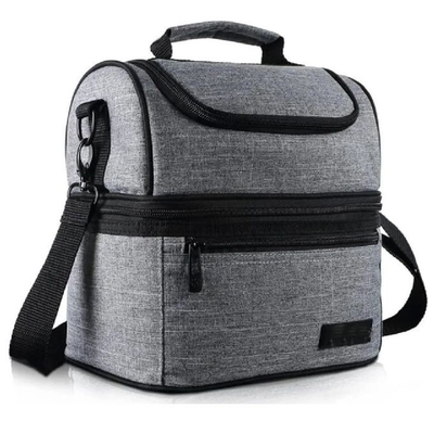 Polyester Insulated Lunch Bag Large Cooler Tote Bag Waterproof