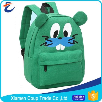 Unisex Canvas Book Primary School Bag Kids Cartoon School Backpacks