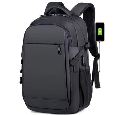 15.6 Inch Custom Waterproof Business Travel Laptop Backpack With Usb Charging