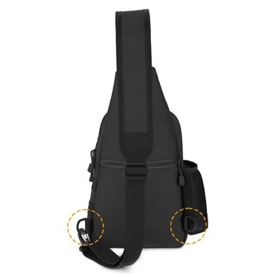 Outdoor Sport Travel Waterproof Oxford Sling Shoulder Bag Chest Bag