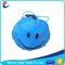 Promotional Custom Made Fabric Shopping Bags Cute Smiley Face Appearance