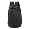 Fashionable Style Black Canvas Mens Hiking Backpacks Travel Bag 29x16x45 Cm Size