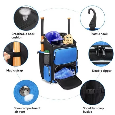 Heavy Duty Catcher Gear Bag Softball Bat Bags Softball Baseball Backpack