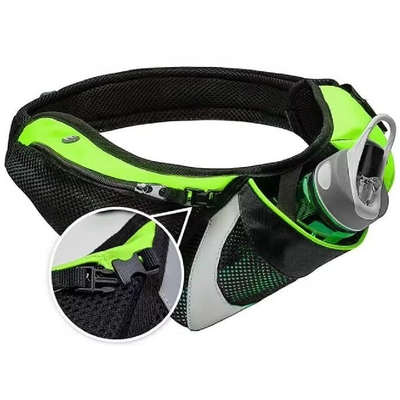 Breathable Running Belt Waist Pack With Water Bottle Holder Waist Bag