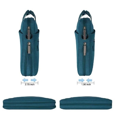 Laptop Sleeve Water-Resistant Computer Case Portable Carrying Bag For Business Briefcase
