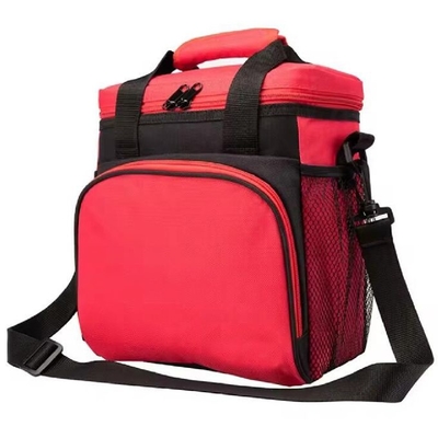 Insulated Lunch Bag Office Stylish Polyester Fitness Waterproof Reusable Thermal Cooler Bag