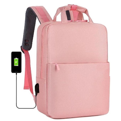 Business Travel Waterproof Bags For Women Fashion Anti Theft Laptop Backpacks With Usb