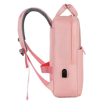 Business Travel Waterproof Bags For Women Fashion Anti Theft Laptop Backpacks With Usb