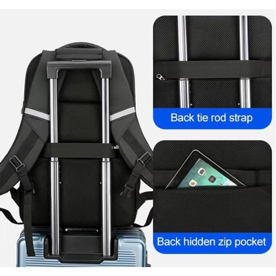 Fashion Business Waterproof Laptop Bag Custom Multifunctional Outdoor Travel Backpack With Usb