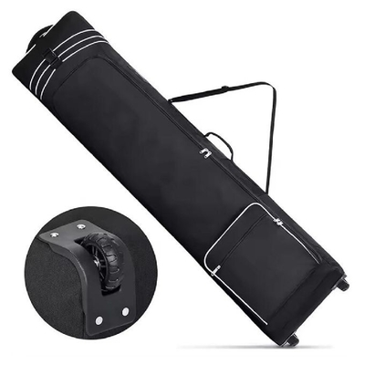 Waterproof Padded Snowboarding Travel Bag Foldable Snowboard Bag With Wheels