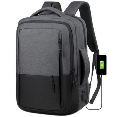 Lightweight Waterproof Comfortable Business Laptop Backpack With Usb Charging Port