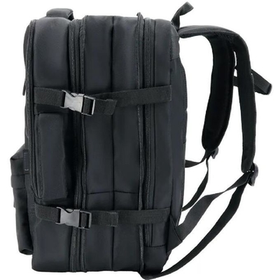 Custom Laptop Rucksack Travel Backpack Bag Black Backpack For Men