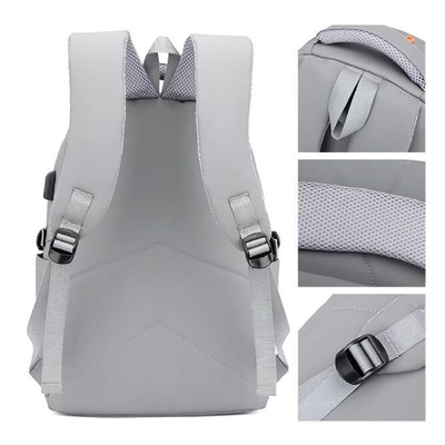 Custom Oxford Waterproof Laptop Backpack Students Travel School Bag With Usb
