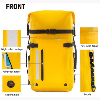 Nylon Sports Bag with Aluminium Trolley System and Adjustable Straps