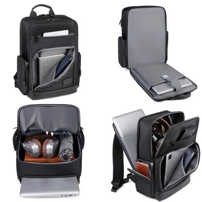 Durable Nylon Laptop Backpack LD6881 Custom Logo 15.6 Inch Water Resistant Daypack