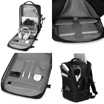 Casual Oxford Laptop Backpack LD2502 15.6 Inch Waterproof Business Daypack Custom Logo